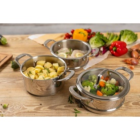 Allround Three-Tier Steamer Set 20cm