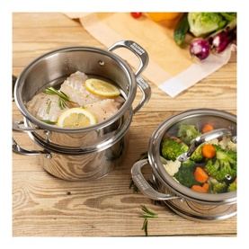 Allround Three-Tier Steamer Set 20cm