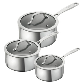 Kuhn Rikon Allround Three-Piece Saucepan Set 16/18/20cm