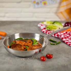 Allround Uncoated Frying Pan 24cm