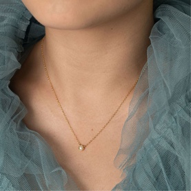 Sadie Pearl Pendant Necklace