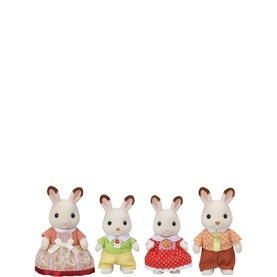 Chocolate Rabbit Family