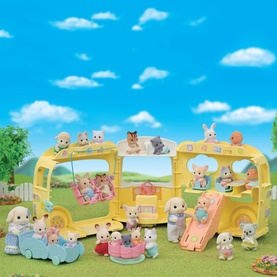 Rainbow Fun Nursery Bus Set