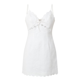 Sydow Scalloped Mini Dress