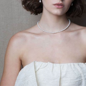 Tess Pearl Beaded Necklace