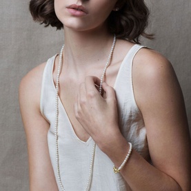 Tess Pearl Beaded Bracelet