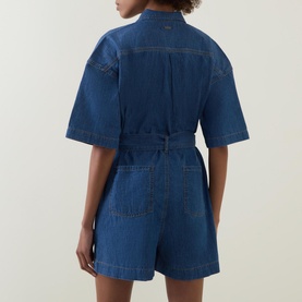 Evelyn Denim Playsuit