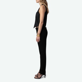Emaux Satin Waistcoat