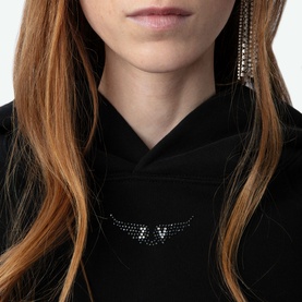 Georgy Diamante Wings Hoodie