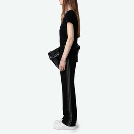 Tuni Diamante Wings Henley T-shirt