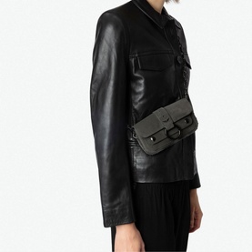 Kate Wallet Suede Bag