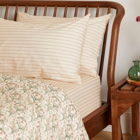 180 Thread Count Romantic Stripe Pillowcase Set