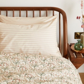 180 Thread Count Romantic Stripe Pillowcase Set