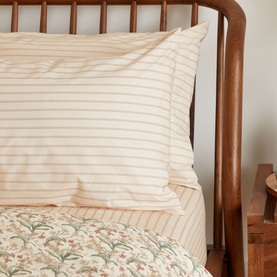 180 Thread Count Romantic Stripe Pillowcase Set