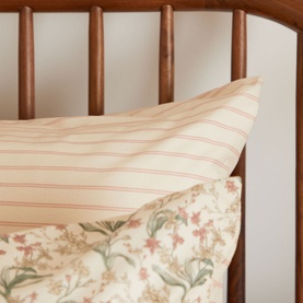 180 Thread Count Romantic Stripe Pillowcase Set