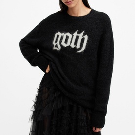 Goth Knitted Sweater
