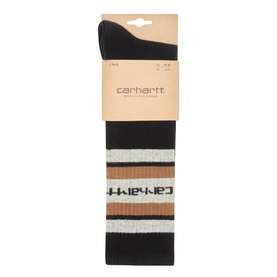 Connors Striped Logo Socks