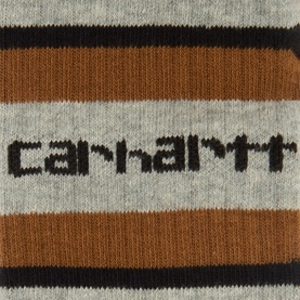 Connors Striped Logo Socks
