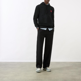 Icon Heart Drawstring Hoodie
