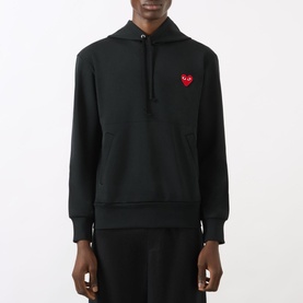 Icon Heart Drawstring Hoodie