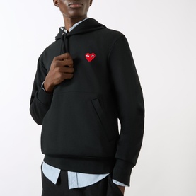 Icon Heart Drawstring Hoodie