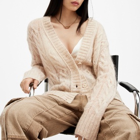 Regan Cable Knit Cardigan