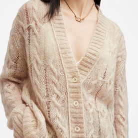 Regan Cable Knit Cardigan