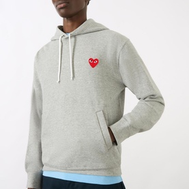 Icon Heart Drawstring Hoodie