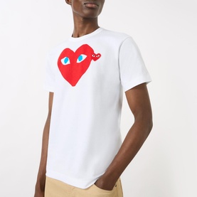 Double-Heart Logo T-Shirt