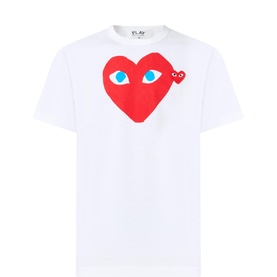Double-Heart Logo T-Shirt