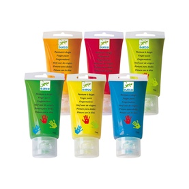 Set of 6 Finger Paints
