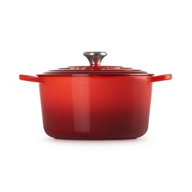 Signature Cast Iron Deep Casserole Dish 26cm