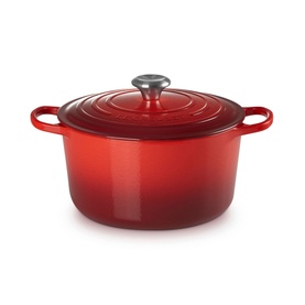 Signature Cast Iron Deep Casserole Dish 26cm