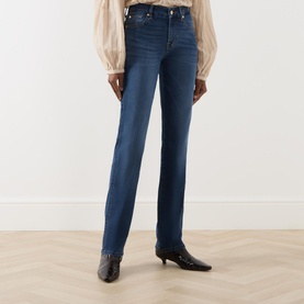 Kimmie B(air) Mid-Rise Straight Leg Jeans