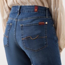 Kimmie B(air) Mid-Rise Straight Leg Jeans