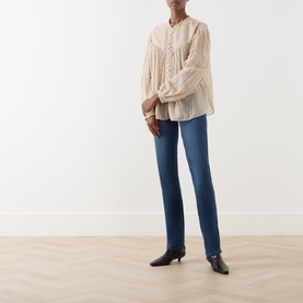 Kimmie B(air) Mid-Rise Straight Leg Jeans