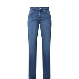 Kimmie B(air) Mid-Rise Straight Leg Jeans