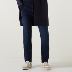 Nevada Mid-Rise Slim Leg Jeans