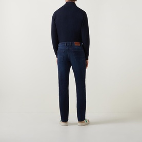 Nevada Mid-Rise Slim Leg Jeans