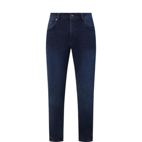 Nevada Mid-Rise Slim Leg Jeans