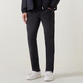 Nevada Mid-Rise Slim Leg Jeans