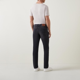 Nevada Mid-Rise Slim Leg Jeans