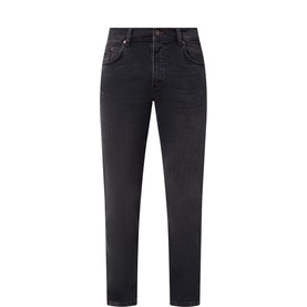 Nevada Mid-Rise Slim Leg Jeans