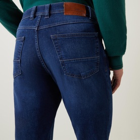 Nevada Mid-Rise Slim Leg Jeans