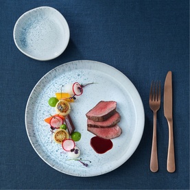 Kiln Blue Dinner Plate
