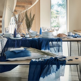 Kiln Blue Large Ramen Bowl