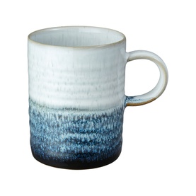 Kiln Blue Set Of 2 Ridged Mugs