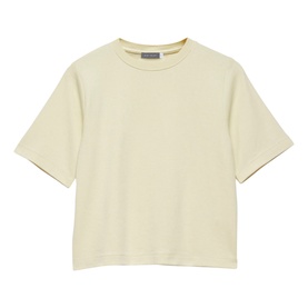 Solid Cropped T-Shirt