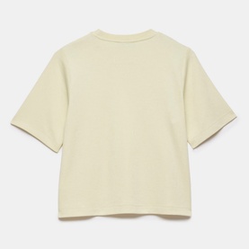 Solid Cropped T-Shirt