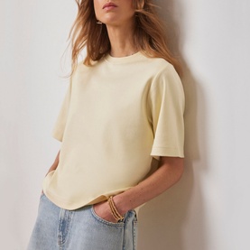 Solid Cropped T-Shirt